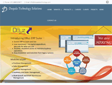 Tablet Screenshot of deepalatechnology.com